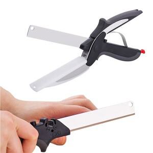 도마가 필요없는 다용도 캠핑 도마가위 아이디어상품