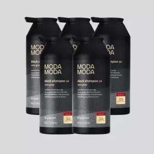 NEW 모다모다 3세대 제로그레이 블랙 10 새치케어 샴푸 모음전 300g x 5통