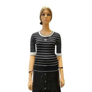 [에고이스트] 로고 포인트 슬림핏 골지 니트 EP3KH-364