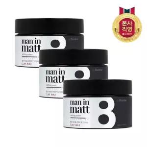 엘라스틴 맨인매트 클레이 왁스 80g x 3개
