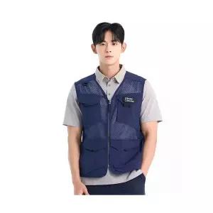 [아웃도어스/콜핑]콜핑 2271VK142M 기능성 메쉬 속건성 경량 작업복 남성 봄 여름 등산조끼