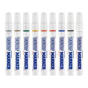 문화 페인트마커 단색 1갑(12pc) /4.5mm 둥근닙 펜 매직 유성 마카