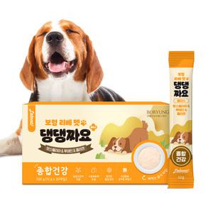보령 리버펫 댕댕짜요 플러스 종합건강 강아지간식 30개입