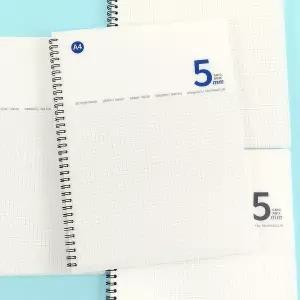 [쓰임앤끌림]2000 A4 PP 5mm 그리드 스프링 노트 랜덤 (23)