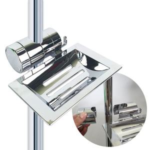 초간편 설치 욕실 슬라이드바 비누받침대 비누 거치대 행거 홀더 비누곽