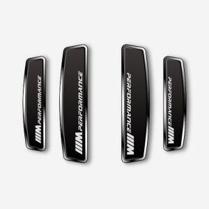 문콕방지 블랙 쉴드 엠블럼 도어가드 4개1세트  BMW M 퍼포먼스