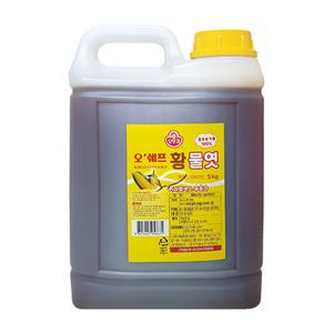 오뚜기 오쉐프 황물엿 5kg/1개