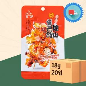 설곤약 향라맛 18g 20입 X 2 향라웨이 마라곤약 미니간식