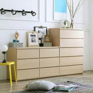 트리플 베스트 서랍세트(1200 와이드3단+와이드 5단)