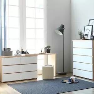 트리플 드레스 서랍세트(1200 와이드3단980 5단)