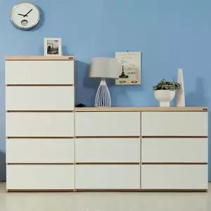 트리플 드레스 서랍세트(1200 와이드3단600 5단)