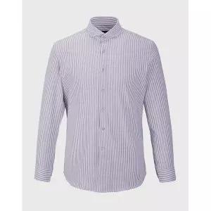 [하프클럽/트레몰로]라이트핑크 스트라이프 드레스셔츠_TGRTLXS1411