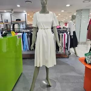 시슬리/애플아울렛/진주 벨트 포인트 원피스 SAOPA3411