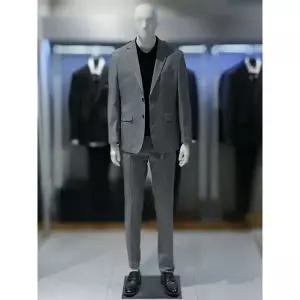 [하프클럽/]MARIO 라이트카키 린넨혼방 셋업수트 캐쥬얼 정장 326624021055-2