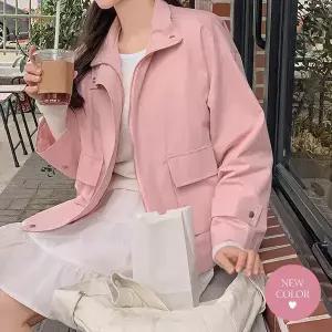 핫핑 [탄탄핏][MADE] 푸젠 루즈핏 하이넥 야상점퍼