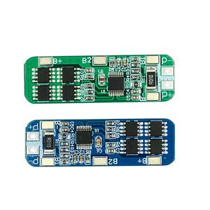 리튬 이온 배터리 보호 보드 회로 기판 BMS 충전기 전기 블루 3S 12V 18650 10A 10.8V 11.1V 12.6V