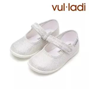 [VULLADI] 불라디 글리터 메리제인 화이트 키즈메리제인 여아구두 남아구두 VU1800L0WT