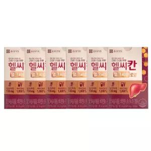 종근당건강 헬씨칸 밀크씨슬 로얄 800mg x 30캡슐 6개 / 써클