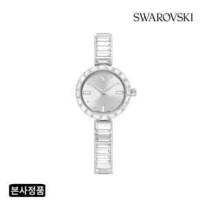 [스와로브스키/본사정품] Matrix Bangle 실버 톤 시계 5677487