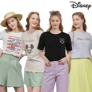 [디즈니골프][본사] 여성 캐릭터 반팔티 균일가 택1