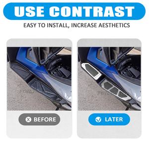 호환 혼다 포르자 NSS 350 300 바이크 오토바이 액세서리 발판 풋 패드 페달 플레이트 NSS350 NSS300 2018