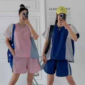 유피바스락 바람막이세트 빅사이즈 데일리룩 휴가룩 오버핏 트레이닝