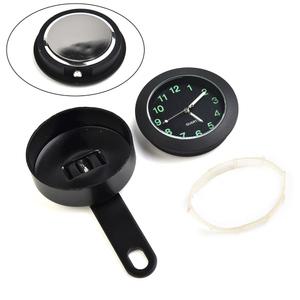 바이크 오토바이 ATV 타임테이블 빌렛 알루미늄 핸들 바 시계 블랙 6mm 방수 범용 장착 브레이크 레버 볼트