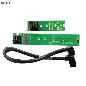 2280 2260 2242 NVMe M.2 SSD22110 SSD 변환 카드 연장 코드 케이블 SFF-8643 NVME NGFF 어댑터 라이저