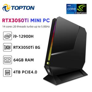 2024 인기 게이밍 미니 PC 인텔 코어 i9 12900H i7 12700H 엔비디아 RTX3050 8G 데스크탑 게이머 컴퓨터 PC