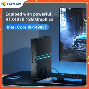 14 세대 인텔 코어 i9 14900F 엔비디아 RTX 4070 12G 게이밍 미니 PC i7 14700F DDR5 PCIE4.0 윈도우 11 데