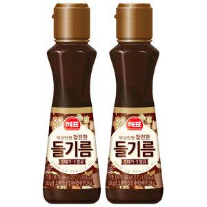 해표 참진한 들기름 160ml x 2개