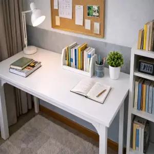 비셀리움 모던플러스 테이블 학생 노트북 컴퓨터 공부 노트북 책상 일자형 데스크 1400 X 800