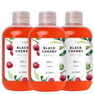 코멧 디퓨저 리필액 200ml 3P 블랙체리 × 3개