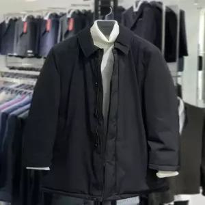 [트루젠] 트루젠 블랙 맥코트 덕다운 남자 패딩 코트 428814031054