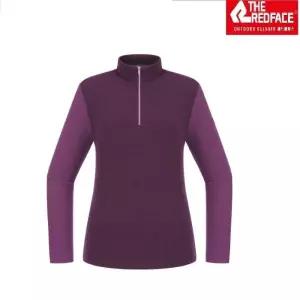 레드페이스 HC22 등산캠핑트레킹여성베이직 플리스 우먼짚티셔츠 겨울 기모 흡습속건