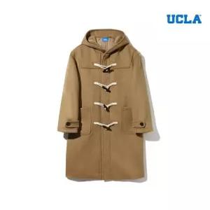 [UCLA]남녀공용 롱 후드 더플코트(UAAHC80)