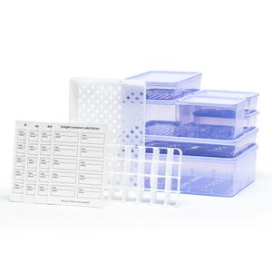 데일리블룸 냉동 밀폐용기 밥 보관 반찬통 냉장고 정리 용기 첫정리세트 (13P)