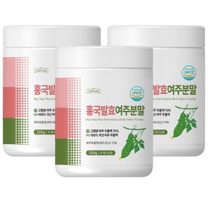 발효여주 분말 식약청 HACCP 인증 국내산 홍국발효여주분말 200g x 3