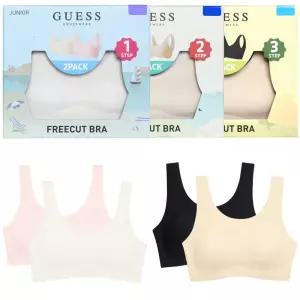 게스 주니어 브라 2매 프리컷 심리스 초등학생 1단계 2단계 3단계