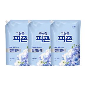 고농축 피죤 섬유유연제 오션후레쉬 1.6L X3개