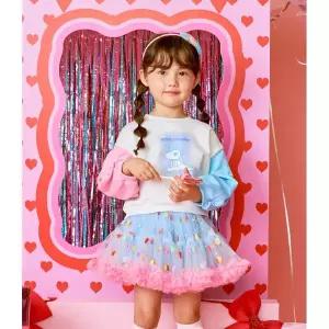 [롯데백화점]핑크드래곤 블루  스윗 하트 튜튜  스커트 P51DBS020