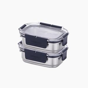 스텐락 국산 스텐밀폐용기 모스트 1호 2p세트 200ml