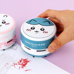 먼작귀 치이카와 캐릭터 미니미 지우개 가루 청소기 데스크 책상 지우개똥 청소기 (랜덤)