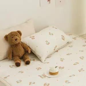 [쉬즈홈] 테디베어 인견 유아베개 (솜포함)