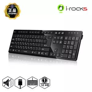 아이락스 IRK01W (블랙) 유선 팬터그래프 키보드