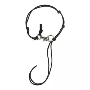 아워레가시 라돈 레더 키체인 목걸이 블랙