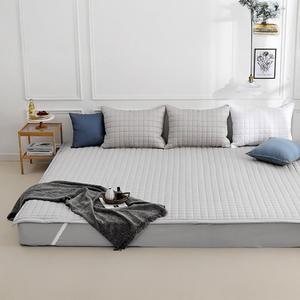 국산 패밀리 침대 패드 고정밴드형 누빔 매트리스 침대매트 7colar