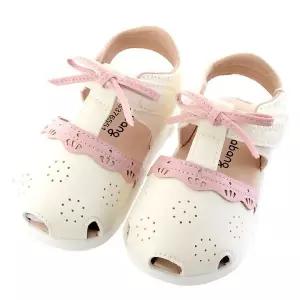 [보리보리/아가방]  01S376551 베키리본펀칭삑삑이샌들