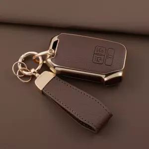 4세대 카니발 차 키 케이스 가죽 키홀더 스마트키 K-08
