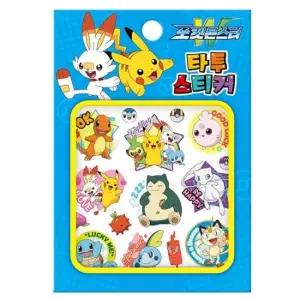 아트박스 학산문화사 포켓몬스터W 타투 스티커